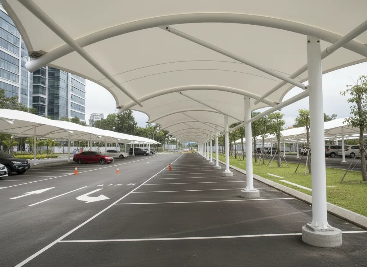 Canopy Membrane Parkir